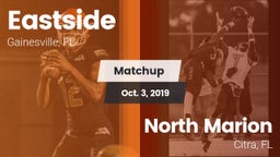 Matchup: Eastside  vs. North Marion  2019