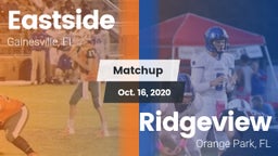 Matchup: Eastside  vs. Ridgeview  2020