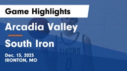 Arcadia Valley  vs South Iron  Game Highlights - Dec. 13, 2023