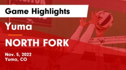 Yuma  vs NORTH FORK  Game Highlights - Nov. 5, 2022