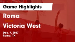 Roma  vs Victoria West  Game Highlights - Dec. 9, 2017