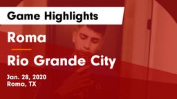 Roma  vs Rio Grande City  Game Highlights - Jan. 28, 2020