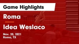 Roma  vs Idea Weslaco Game Highlights - Nov. 20, 2021