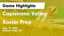 Capistrano Valley  vs Xavier Prep  Game Highlights - Aug. 19, 2022