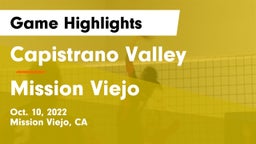 Capistrano Valley  vs Mission Viejo Game Highlights - Oct. 10, 2022