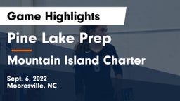 Pine Lake Prep  vs Mountain Island Charter  Game Highlights - Sept. 6, 2022