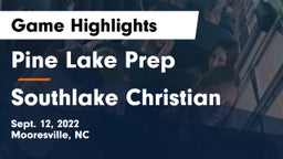 Pine Lake Prep  vs Southlake Christian Game Highlights - Sept. 12, 2022