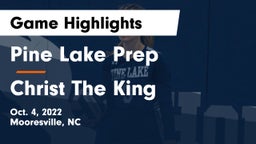 Pine Lake Prep  vs Christ The King  Game Highlights - Oct. 4, 2022