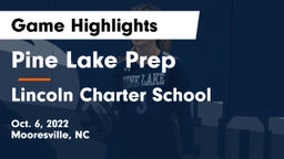 Pine Lake Prep  vs Lincoln Charter School Game Highlights - Oct. 6, 2022