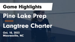 Pine Lake Prep  vs Langtree Charter Game Highlights - Oct. 10, 2022