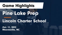 Pine Lake Prep  vs Lincoln Charter School Game Highlights - Oct. 11, 2022