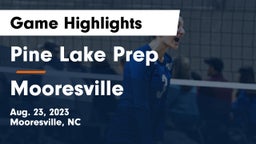 Pine Lake Prep  vs Mooresville  Game Highlights - Aug. 23, 2023