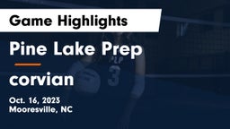 Pine Lake Prep  vs corvian Game Highlights - Oct. 16, 2023