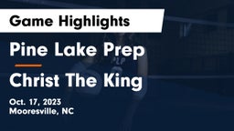Pine Lake Prep  vs Christ The King Game Highlights - Oct. 17, 2023