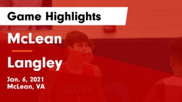 McLean  vs Langley  Game Highlights - Jan. 6, 2021