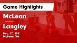 McLean  vs Langley  Game Highlights - Dec. 17, 2021