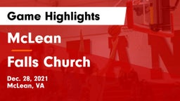 McLean  vs Falls Church  Game Highlights - Dec. 28, 2021