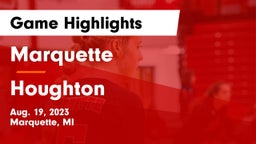 Marquette  vs Houghton  Game Highlights - Aug. 19, 2023