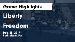 Liberty  vs Freedom  Game Highlights - Dec. 28, 2017