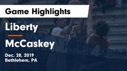 Liberty  vs McCaskey  Game Highlights - Dec. 28, 2019