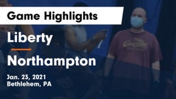 Liberty  vs Northampton  Game Highlights - Jan. 23, 2021