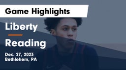 Liberty  vs Reading  Game Highlights - Dec. 27, 2023