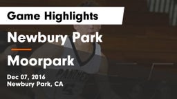 Newbury Park  vs Moorpark Game Highlights - Dec 07, 2016