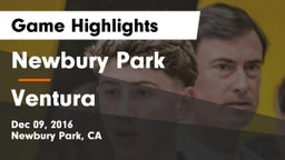 Newbury Park  vs Ventura Game Highlights - Dec 09, 2016