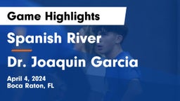 Spanish River  vs Dr. Joaquin Garcia Game Highlights - April 4, 2024