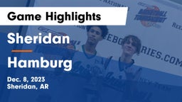 Sheridan  vs Hamburg  Game Highlights - Dec. 8, 2023