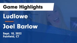 Ludlowe  vs Joel Barlow  Game Highlights - Sept. 10, 2022