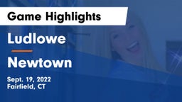 Ludlowe  vs Newtown Game Highlights - Sept. 19, 2022
