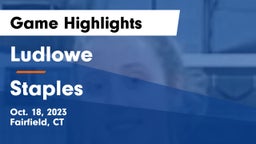Ludlowe  vs Staples  Game Highlights - Oct. 18, 2023