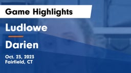 Ludlowe  vs Darien  Game Highlights - Oct. 23, 2023