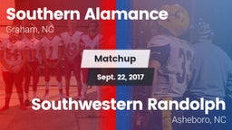 Matchup: Southern Alamance vs. Southwestern Randolph  2017