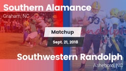 Matchup: Southern Alamance vs. Southwestern Randolph  2018