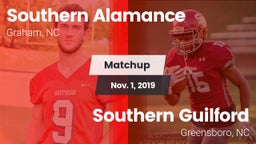 Matchup: Southern Alamance vs. Southern Guilford  2019