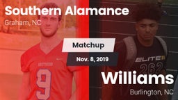 Matchup: Southern Alamance vs. Williams  2019