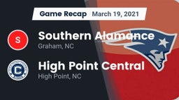 Recap: Southern Alamance  vs. High Point Central  2021