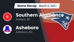 Recap: Southern Alamance  vs. Asheboro  2021