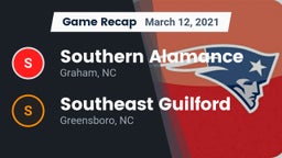 Recap: Southern Alamance  vs. Southeast Guilford  2021