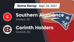 Recap: Southern Alamance  vs. Corinth Holders  2021