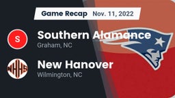 Recap: Southern Alamance  vs. New Hanover  2022