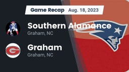 Recap: Southern Alamance  vs. Graham  2023