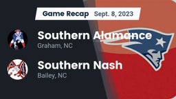 Recap: Southern Alamance  vs. Southern Nash  2023