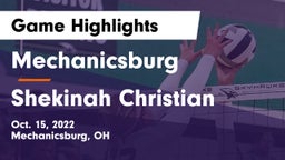 Mechanicsburg  vs Shekinah Christian Game Highlights - Oct. 15, 2022
