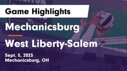 Mechanicsburg  vs West Liberty-Salem  Game Highlights - Sept. 5, 2023