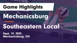 Mechanicsburg  vs Southeastern Local  Game Highlights - Sept. 19, 2023