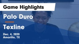 Palo Duro  vs Texline  Game Highlights - Dec. 4, 2020
