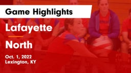 Lafayette  vs North Game Highlights - Oct. 1, 2022